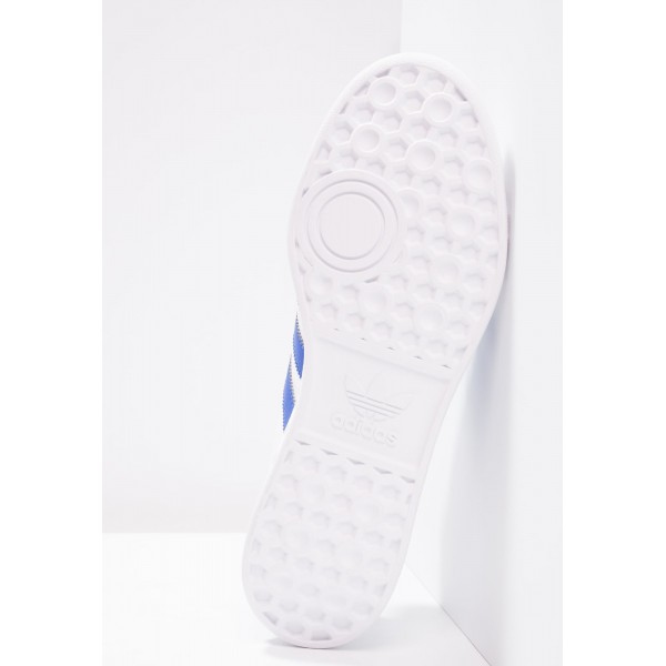 Damen / Herren Adidas Originals HAMBURG - Trainingsschuhe Low - Weiß/Kobaltblau/Gold Metallic