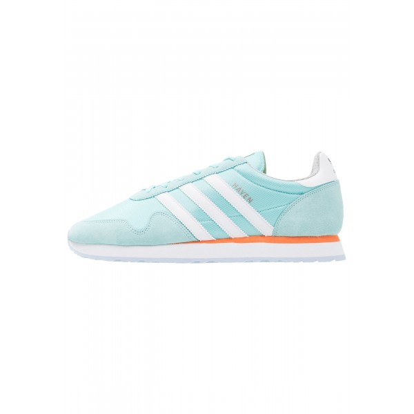 Damen / Herren Adidas Originals HAVEN - Trainingsschuhe Low - Mintblau/Weiß/Mango Orange