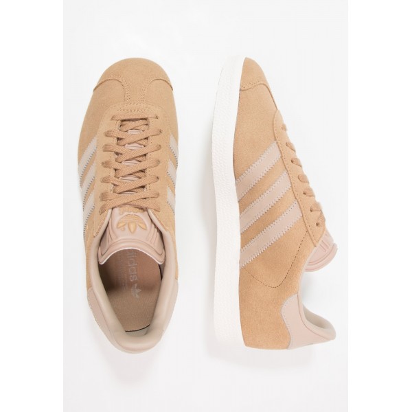 Damen / Herren Adidas Originals GAZELLE - Sportschuhe Low - Trace Khaki/Beige/Floral Weiß