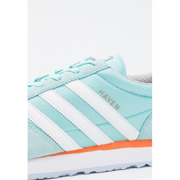 Damen / Herren Adidas Originals HAVEN - Trainingsschuhe Low - Mintblau/Weiß/Mango Orange