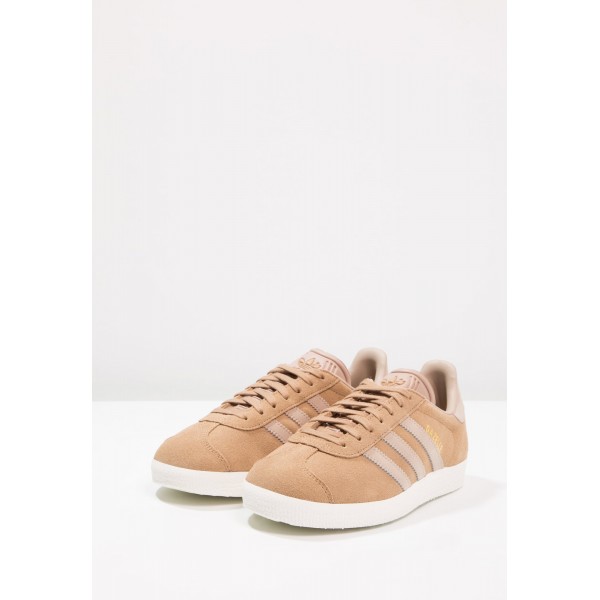 Damen / Herren Adidas Originals GAZELLE - Sportschuhe Low - Trace Khaki/Beige/Floral Weiß