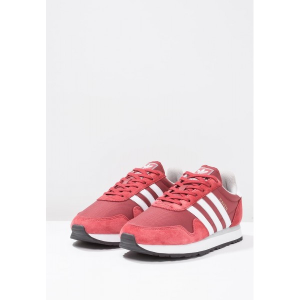 Damen / Herren Adidas Originals HAVEN - Schuhe Low - Mystery Rot/Team Rot/Weiß/Klar Granit
