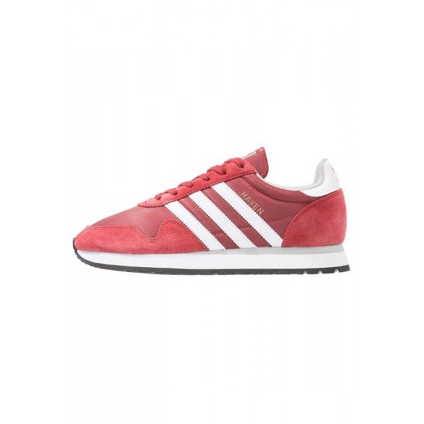 Damen / Herren Adidas Originals HAVEN - Schuhe Low - Mystery Rot/Team Rot/Weiß/Klar Granit