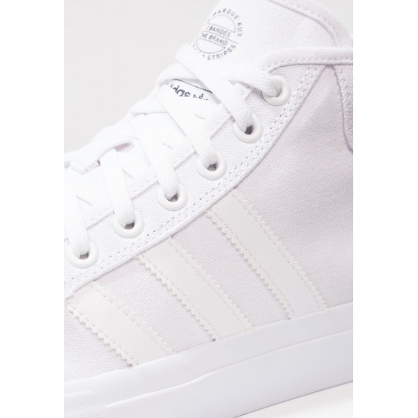 Damen / Herren Adidas Originals MATCHCOURT MID - Laufschuhe Hoch - Reines Weiß