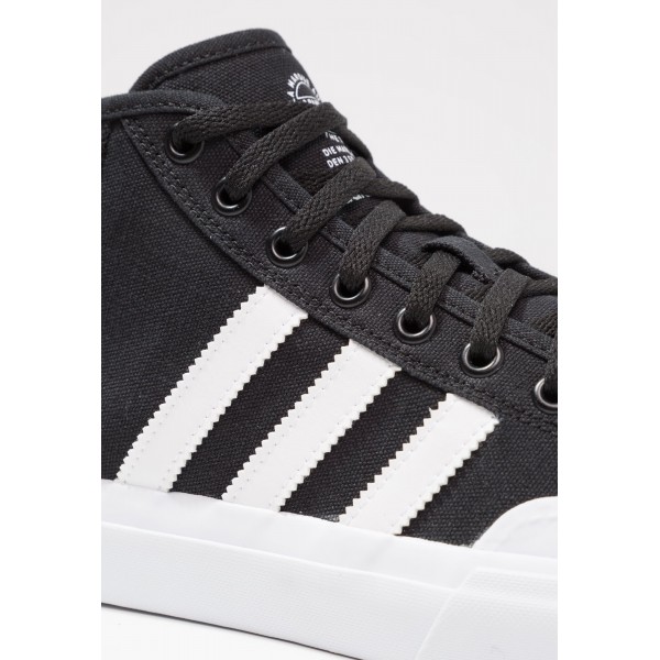 Damen / Herren Adidas Originals MATCHCOURT MID - Laufschuhe Hoch - Anthrazit Schwarz/Core Black/Weiß