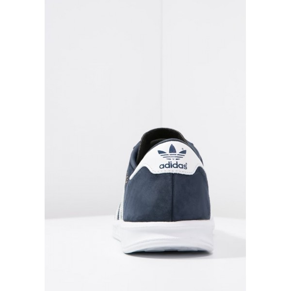 Damen / Herren Adidas Originals HAMBURG - Freizeitschuhe Sport Low - Dunkelmarine/Tiefblau/Weiß/Gold Metallic