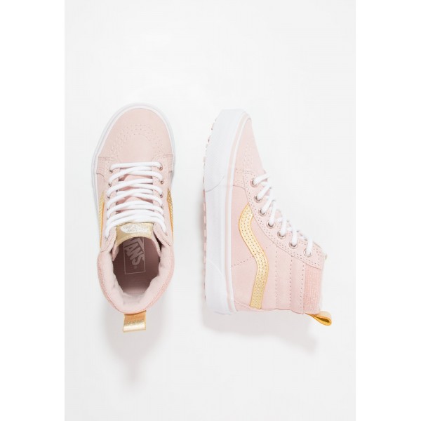Kinder Vans UY SK8-HI MTE - Trainingsschuhe Hoch - Sepia Rose/Cremeweiß/Gelb