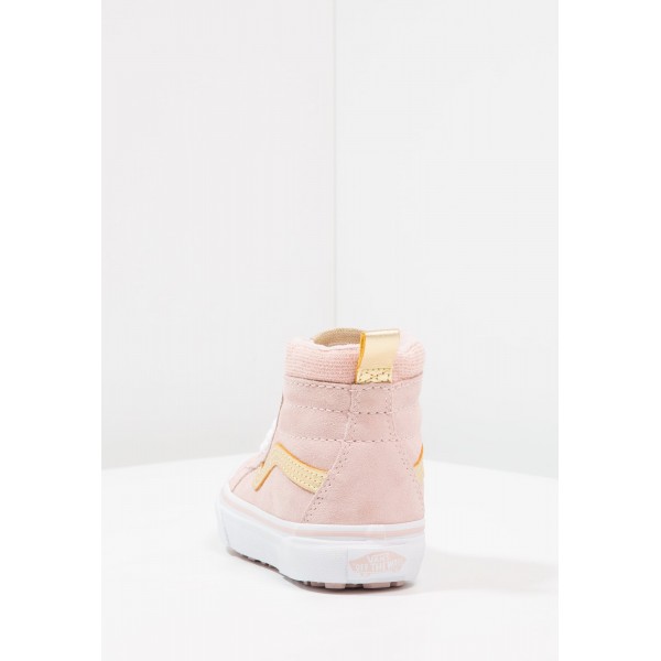 Kinder Vans UY SK8-HI MTE - Trainingsschuhe Hoch - Sepia Rose/Cremeweiß/Gelb