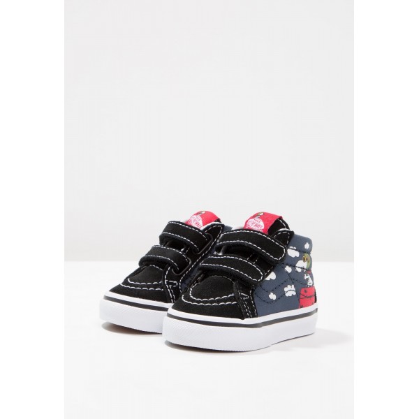 Kinder Vans TD SK8-MID REISSUE V - Sportschuhe Für Laufen - Kleid Blau/Schwarz/Weiß