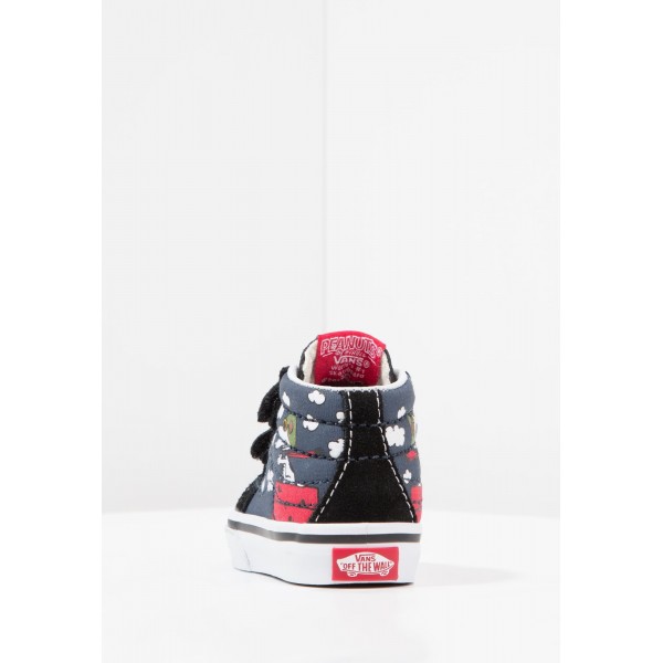 Kinder Vans TD SK8-MID REISSUE V - Sportschuhe Für Laufen - Kleid Blau/Schwarz/Weiß