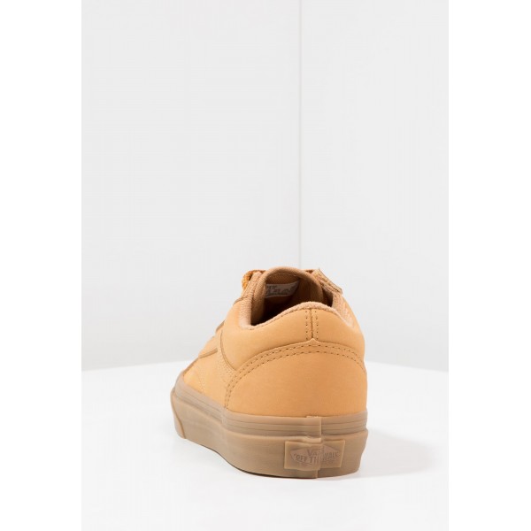 Kinder Vans OLD SKOOL - Laufschuhe Low - Camel Braun