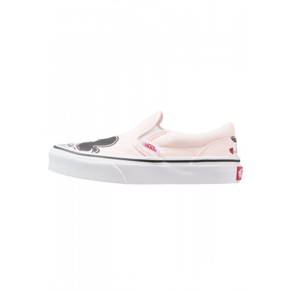 Kinder Vans CLASSIC SLIP-ON - Fitnessschuhe Low - Perlrosa/Anthrazit Schwarz