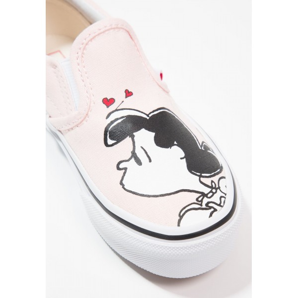 Kinder Vans CLASSIC SLIP-ON - Fitnessschuhe Low - Perlrosa/Anthrazit Schwarz