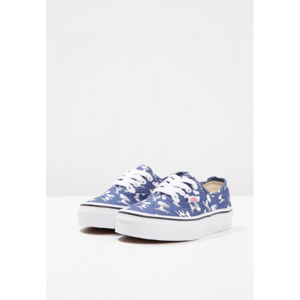 Kinder Vans AUTHENTIC - Trainingsschuhe Low - Kornblumenblau/Weiß