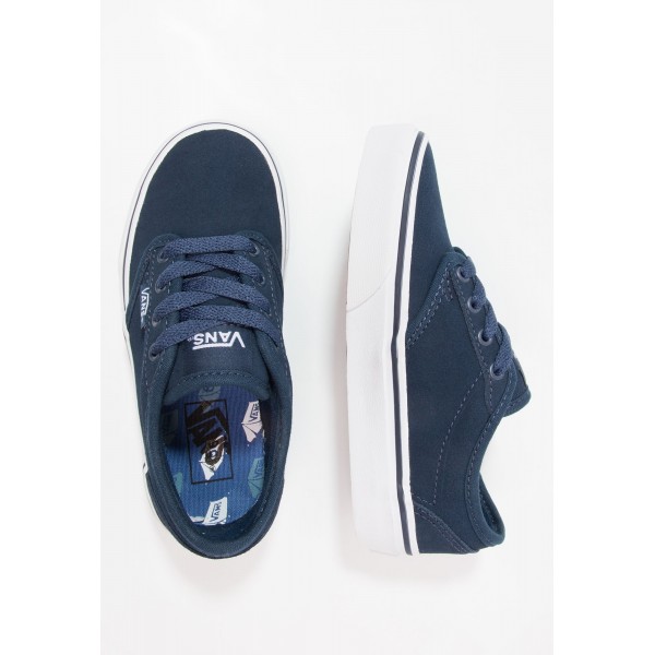 Kinder Vans ATWOOD - Schuhe Low - Dunkelgrün/Wei�...