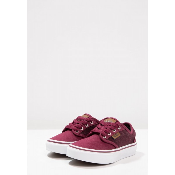 Kinder Vans ATWOOD - Fitnessschuhe Low - Burgund/Dunkel Weinrot