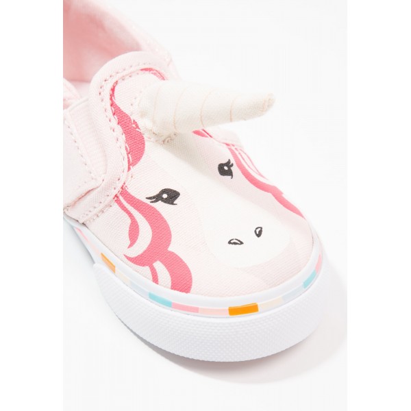 Kinder Vans ASHER - Laufschuhe Low - Rosa/Coral Pink/Korallenrot