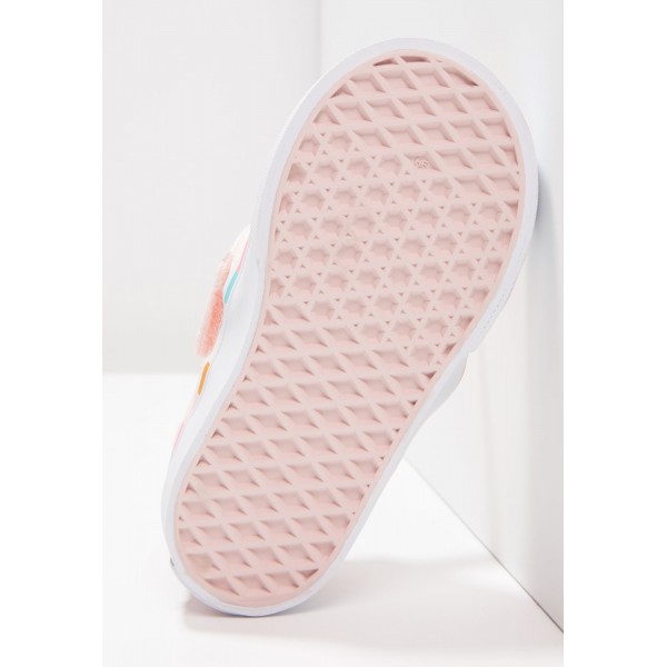 Kinder Vans ASHER - Laufschuhe Low - Rosa/Coral Pink/Korallenrot