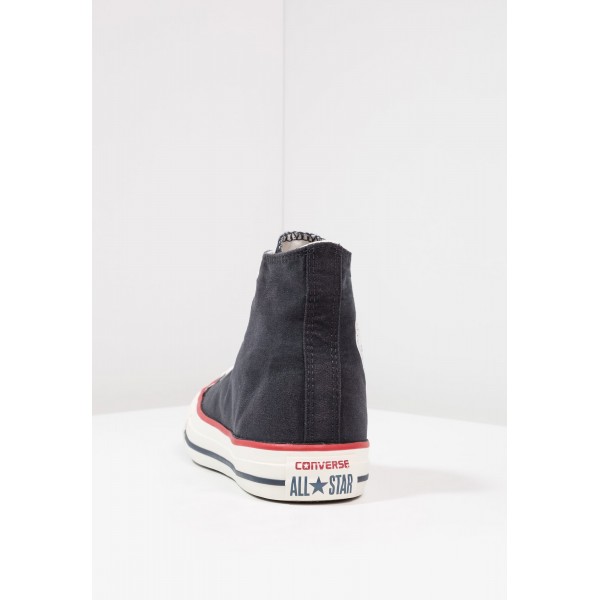 Damen / Herren Converse CHUCK TAYLOR ALL STAR OMBRE WASH - HI - Laufschuhe Hoch - Anthrazit Schwarz/Rot/Weiß