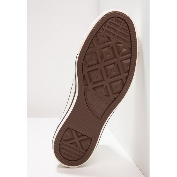 Damen / Herren Converse CHUCK TAYLOR ALL STAR TUMBLED LEATHER - HI - Turnschuhe Hoch - Reiher Weiss/Segel Weiß/Schwarz