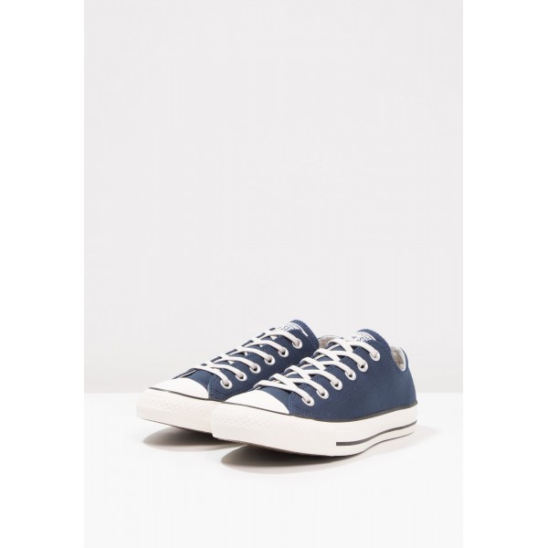 Damen / Herren Converse CHUCK TAYLOR ALL STAR WAX LEATHER - OX - Trainingsschuhe Low - Mitternacht Marine Navy/Schwarz/Reiher Weiss/Weiß