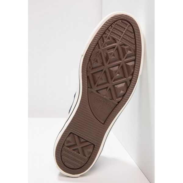 Damen / Herren Converse CHUCK TAYLOR ALL STAR WAX LEATHER - OX - Trainingsschuhe Low - Mitternacht Marine Navy/Schwarz/Reiher Weiss/Weiß