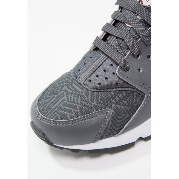 Damen Nike Footwear Für Sport HUARACHE RUN SE (GS) - Sportschuhe Low - Dunkelgrau/Anthrazitgrau/Weiß/Prism