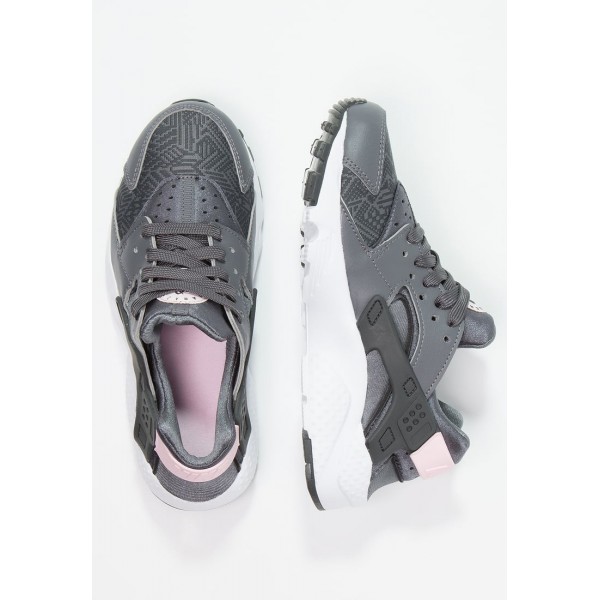 Damen Nike Footwear Für Sport HUARACHE RUN SE (GS) - Sportschuhe Low - Dunkelgrau/Anthrazitgrau/Weiß/Prism