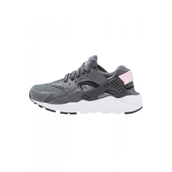 Damen Nike Footwear Für Sport HUARACHE RUN SE (GS) - Sportschuhe Low - Dunkelgrau/Anthrazitgrau/Weiß/Prism