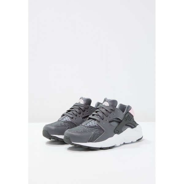 Damen Nike Footwear Für Sport HUARACHE RUN SE (GS) - Sportschuhe Low - Dunkelgrau/Anthrazitgrau/Weiß/Prism