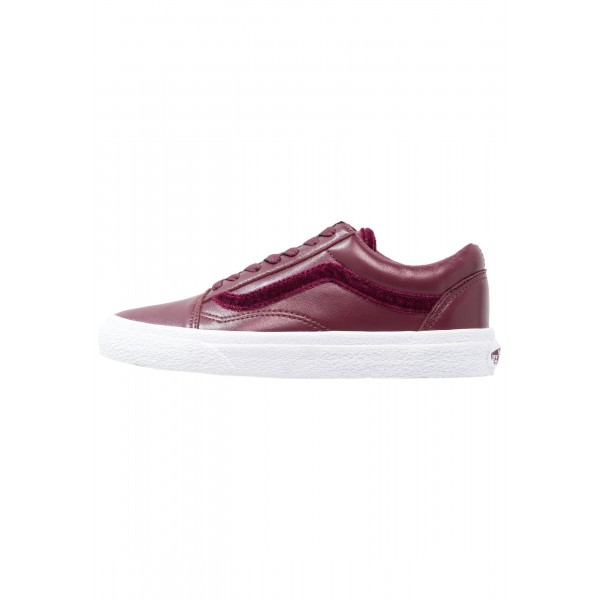 Damen Vans OLD SKOOL DX - Sportschuhe Low - Port Weinrot/True Weiß