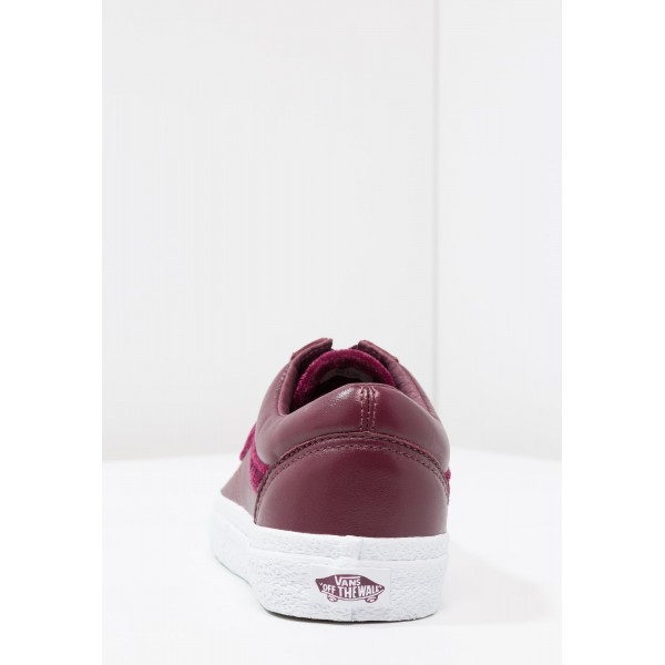 Damen Vans OLD SKOOL DX - Sportschuhe Low - Port Weinrot/True Weiß