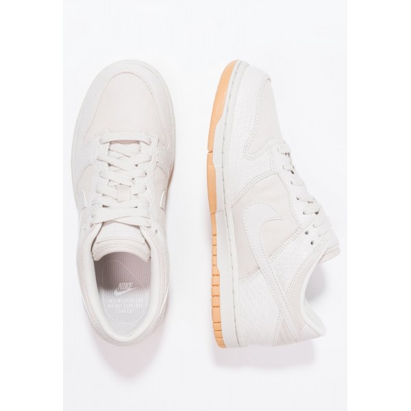 Damen Nike Footwear Für Sport DUNK Low PREMIUM - Turnschuhe Low - Hell Bone/Weiß
