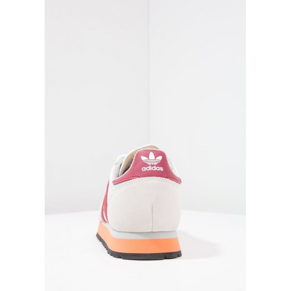 Damen / Herren Adidas Originals HAVEN - Turnschuhe Low - Weiß/Burgund/Maroon/Mango Orange