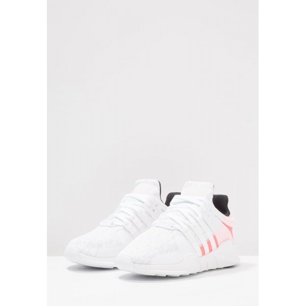 Damen / Herren Adidas Originals EQT SUPPORT ADV - Fitnessschuhe Low - Weiß/Neon Orange