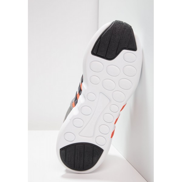 Damen / Herren Adidas Originals EQT SUPPORT ADV - Sportschuhe Low - Weiß/Anthrazit Schwarz/Core Black/Grau/Neon Orange