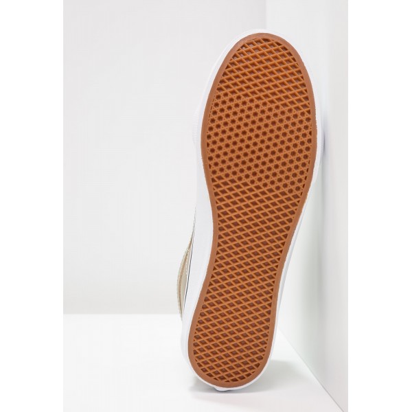 Damen Vans SK8-HI SLIM ZIP - Fitnessschuhe Hoch - Silber Sage/Beige/True Weiß