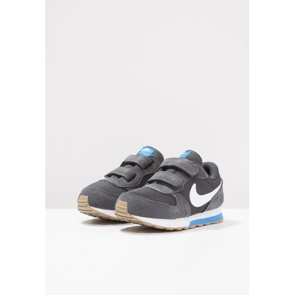 Kinder Nike Footwear Für Sport MD RUNNER 2 - Schuhe Low - Anthracite/Weiß/Foto Blau