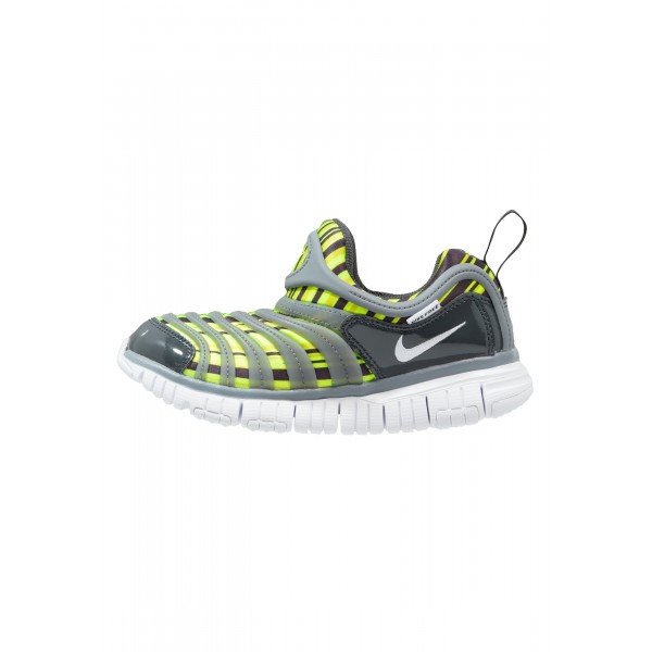 Kinder Nike Footwear Für Sport DYNAMO FREE PRINT (PS) - Laufschuhe Low - Volt/Weiß/Hell Cactus/Anthrazit Schwarz