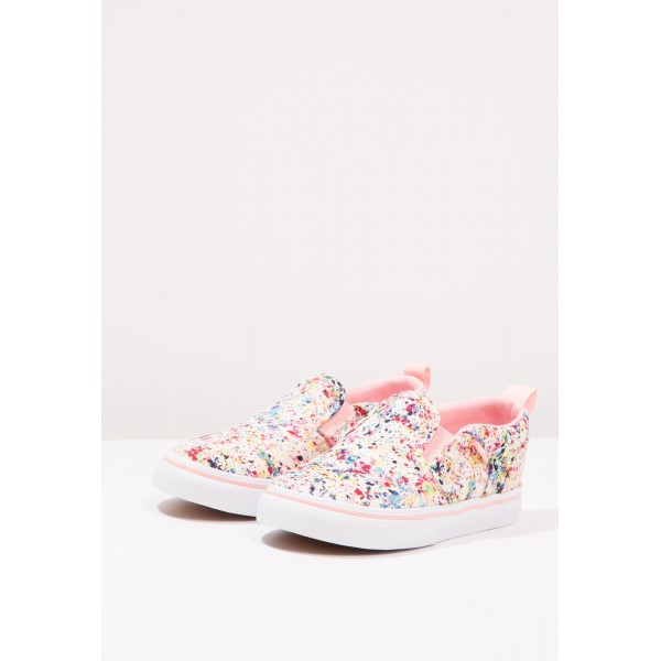 Kinder Vans ASHER - Schuhe Low - Multicolor/Coral Pink/Korallenrot
