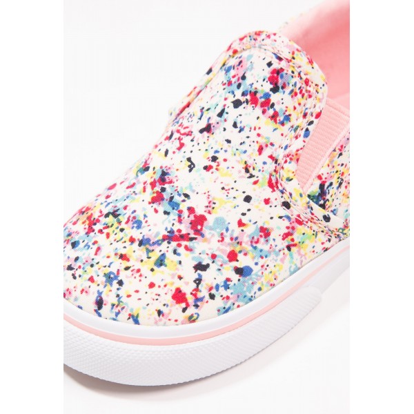 Kinder Vans ASHER - Schuhe Low - Multicolor/Coral Pink/Korallenrot