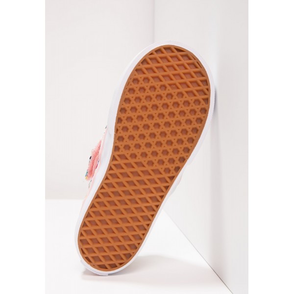 Kinder Vans ASHER - Schuhe Low - Multicolor/Coral Pink/Korallenrot