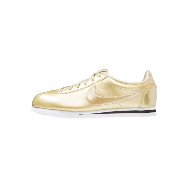 Kinder Nike Footwear Für Sport CORTEZ SE - Laufschuhe Low - Metallisch Gold Stern