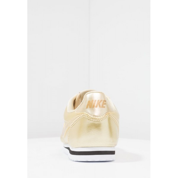 Kinder Nike Footwear Für Sport CORTEZ SE - Laufschuhe Low - Metallisch Gold Stern