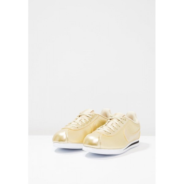 Kinder Nike Footwear Für Sport CORTEZ SE - Laufschuhe Low - Metallisch Gold Stern