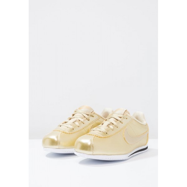 Kinder Nike Footwear Für Sport CORTEZ SE - Schuhe Low - Metallisch Gold Stern/Gold Gelb