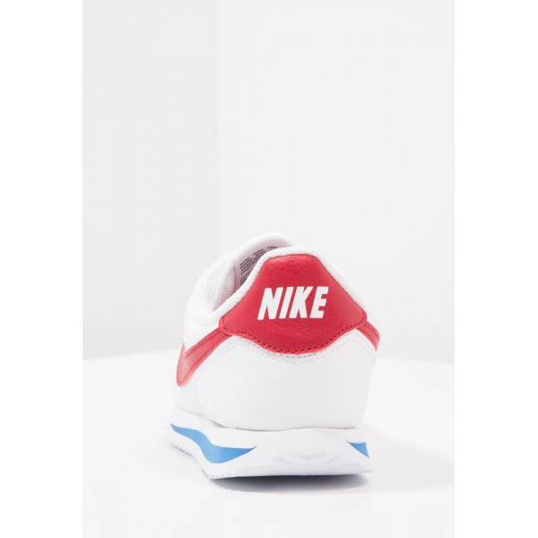 Kinder Nike Footwear Für Sport CORTEZ BASIC SL (PS) - Schuhe Low - Reines Weiß/Varsity Rot/Uni Rot/Königsblau/Royal