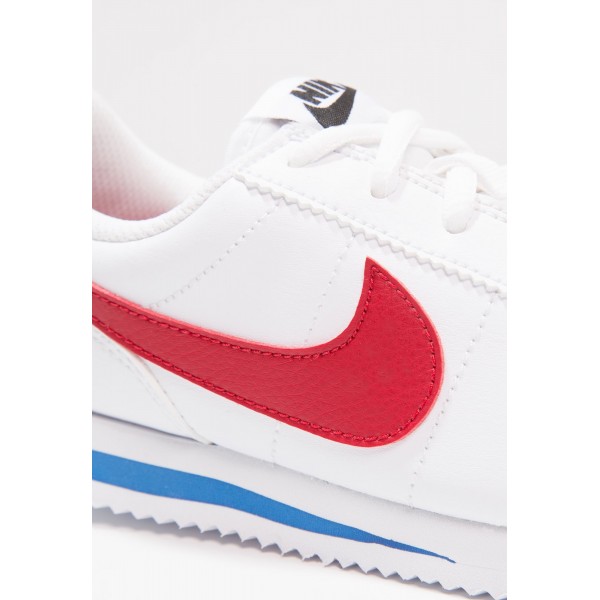 Kinder Nike Footwear Für Sport CORTEZ BASIC SL (PS) - Schuhe Low - Reines Weiß/Varsity Rot/Uni Rot/Königsblau/Royal