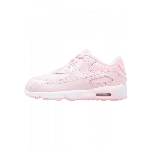 Kinder Nike Footwear Für Sport AIR MAX 90 SE MESH (TD) - Turnschuhe Low - Prism Pink/Blassrosa/Weiß