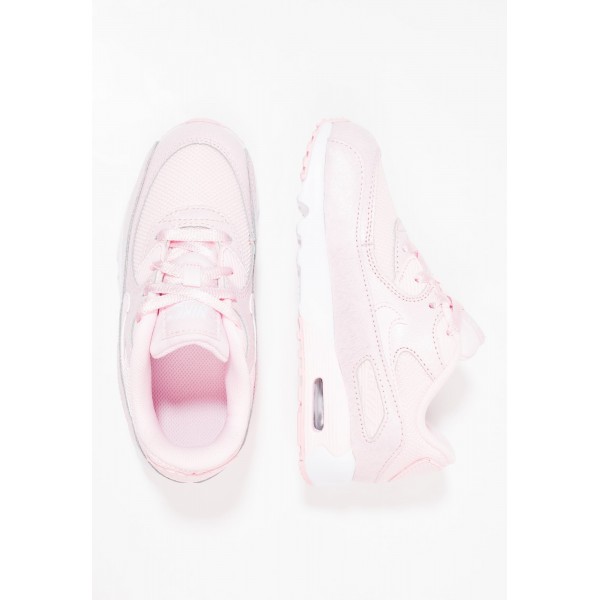 Kinder Nike Footwear Für Sport AIR MAX 90 SE MESH (TD) - Turnschuhe Low - Prism Pink/Blassrosa/Weiß